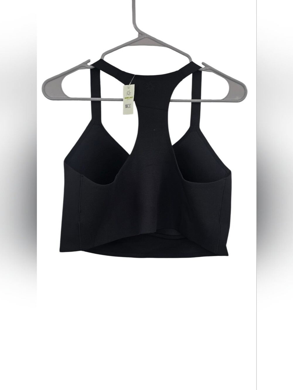 New Offline By Aerie Real Me Hold Up! Racerback Sports Bra Large - Picture 7 of 9